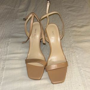 Nine West Nude Sandals